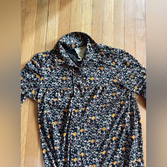 70s Vintage Diane Von Furstenberg Acrylic Patterned Dress - Picture 7 of 9